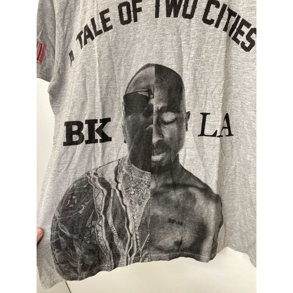 Served Fresh Crew Neck Short Sleeve Tee Shirt Gray - Picture 2 of 5